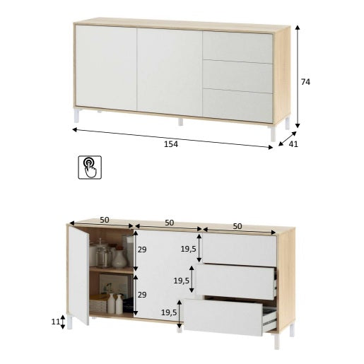 APARADOR 2P3C URBAN PLUS - Envio GRATIS