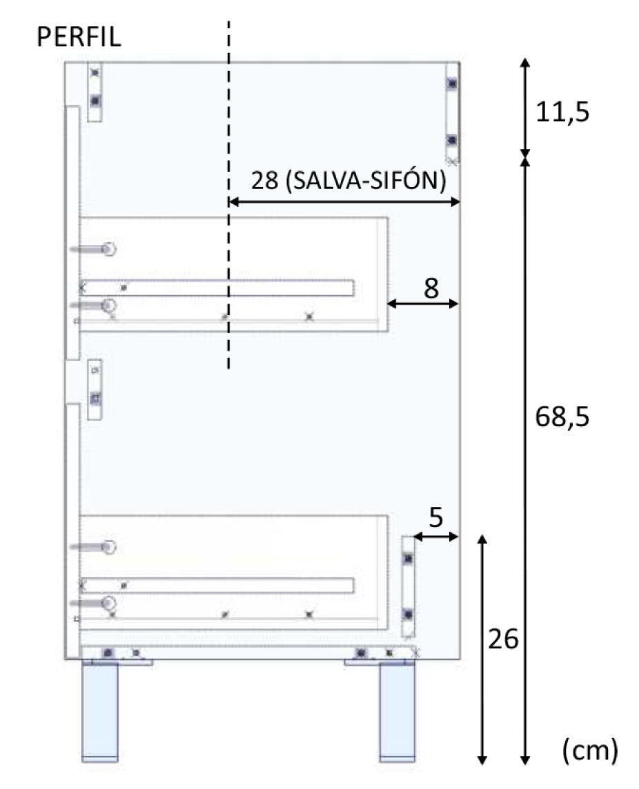 Conjunto BAÑO DAKOTA - Envio GRATIS