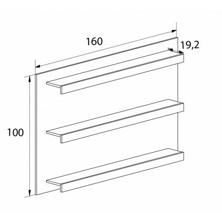 estantería chellen medidas