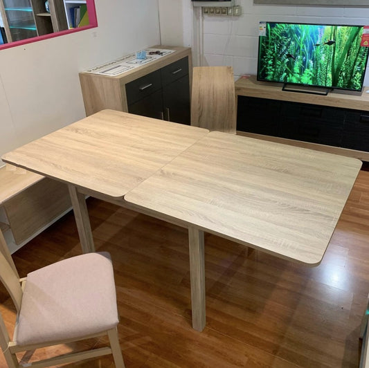 Mesa comedor ZORA tipo LIBRO, EXTENSIBLE