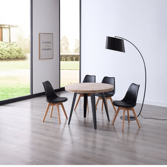 Mesa Comedor GREB redonda extensible
