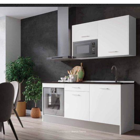 Mueble cocina composición 01 completo