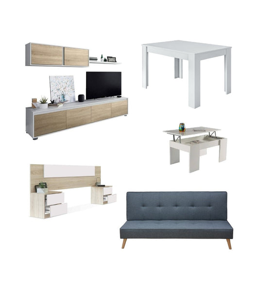 Pack piso completo conjunto muebles mod. FLASH