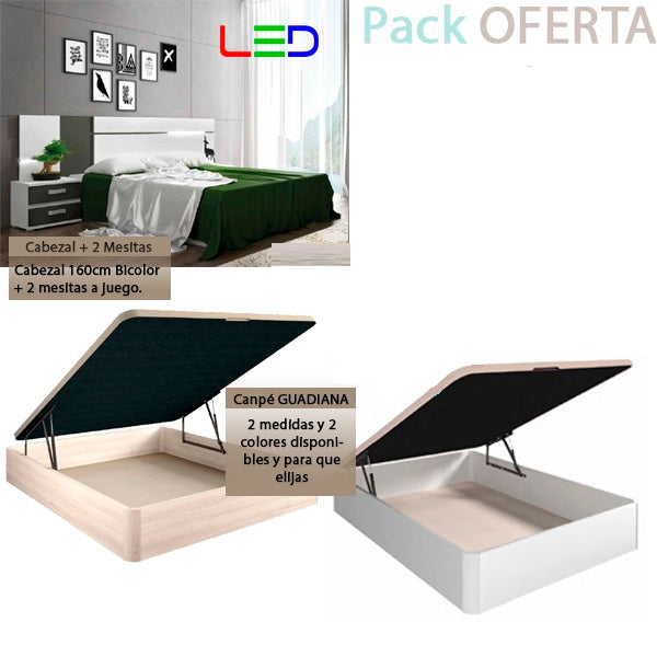 Pack DORMITORIO MATRIMONIO CABRA