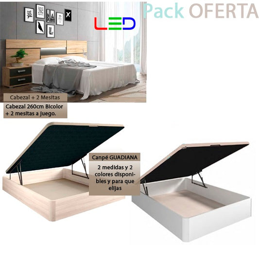 Pack DORMITORIO MATRIMONIO PRIEGO